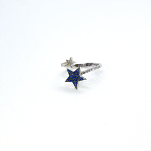 Navy Sloane Ring